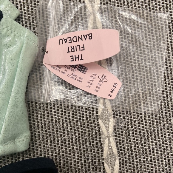 Victoria’s Secret metallic colorblock bikini - Picture 2 of 2